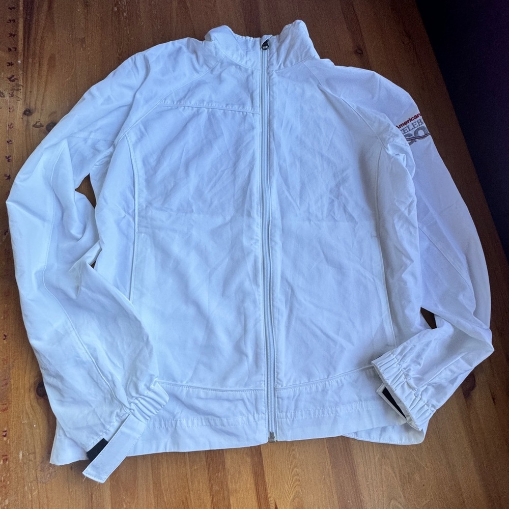 Cutter and buck weather tech rain resistant wind breaker size small